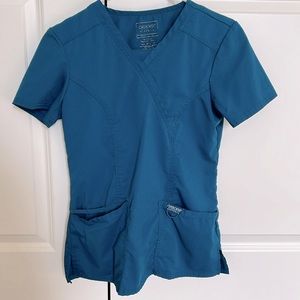 Cherokee Scrub Set - Caribbean Blue